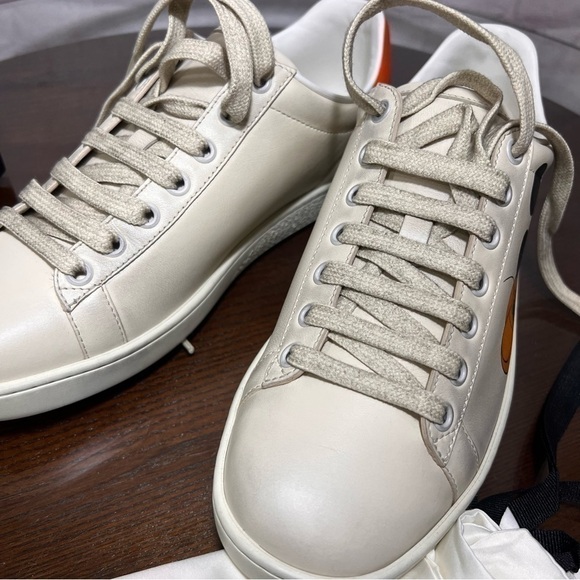 GUCCI x Disney Women's Ace Mickey Mouse Low Top Retro Vintage Sneakers 37 BNIB - Picture 8 of 15